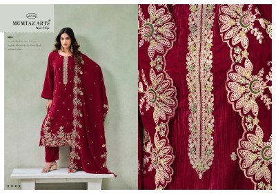 MUMTAZ ARTS MAAHI Velvet Bottom Edition Dress Material dress material catalogs