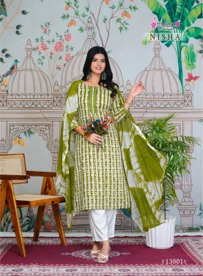  Mystic 9 Nisha Vol 13 Cotton With Heavy Reyon Salwar Suit Catalogue Pcs Wholesale Rate  Mystic 9