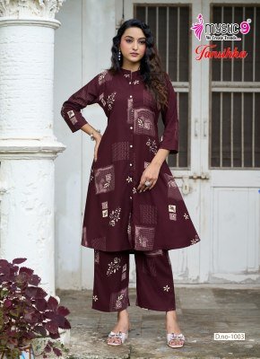 MYSTIC 9 TANISHKA VOL-1 Premium Heavy Viscose  Co-Ord Set with Pant co ord set catalogs