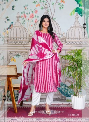  Mystic 9 Nisha Vol 13 Cotton With Heavy Reyon Salwar Suit Catalogue Pcs Wholesale Rate  readymade suit catalogs