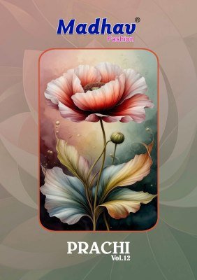 Madhav Prachi Vol 12 Pure Cotton Dress Material Unstitched Cotton Fabric Wholesale  dress material catalogs