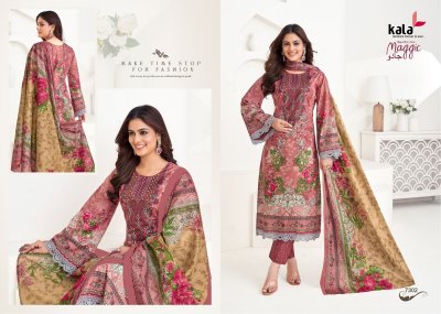 Maggic Vol 22 by Kala Pure Premium cotton printed unstitched suit catalogue at affordable rate dress material catalogs