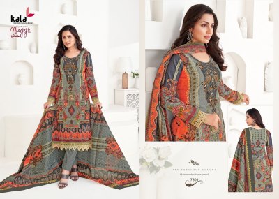 Maggic Vol 22 by Kala Pure Premium cotton printed unstitched suit catalogue at affordable rate dress material catalogs