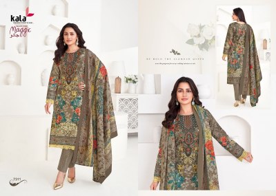 Maggic Vol 22 by Kala Pure Premium cotton printed unstitched suit catalogue at affordable rate dress material catalogs