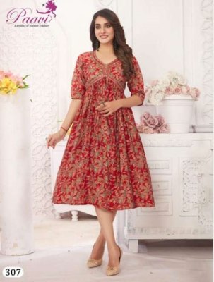 Mahavir Creation By Paavi Presents Gulzar Alia Cut Kurti Catalogue wholesale  Amavi
