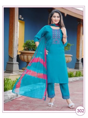 Mahavir creation paavi by bani presenting embroidered kurti bottom and dupatta catalog at wholesale price  kurtis catalogs