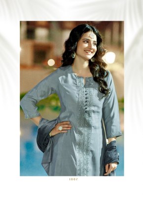 Mahek vol 1 by Mystic 9 Premium embroidered roman silk readymade suit collection at affordable rate readymade suit catalogs