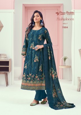 Mahjabeen vol 7 by Shree shalika Cotton lawn digital printed unstitched dress material catalogue at affordable rate salwar kameez catalogs