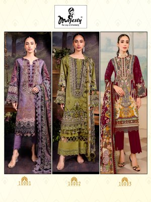 Majesty present Bliss line luxury lawn collection Pakistani salwar kameez catlogue at low rate  pakistani suit catalogs