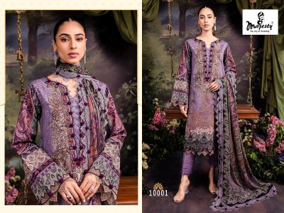 Majesty present Bliss line luxury lawn collection Pakistani salwar kameez catlogue at low rate  pakistani suit catalogs