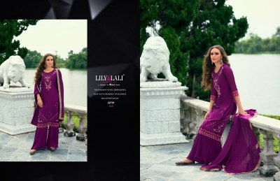 Malang 2 by Lily and lali embroidered kurta bottom and dupatta catalogue at low rate readymade suit catalogs