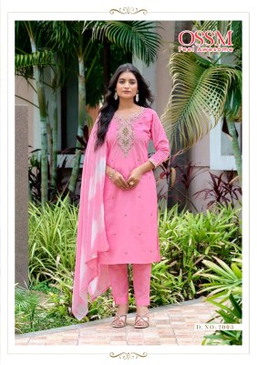 Mantra vol 2 by OSSM Pure cotton embroidered readymade suit catalogue at affordable rate  readymade suit catalogs
