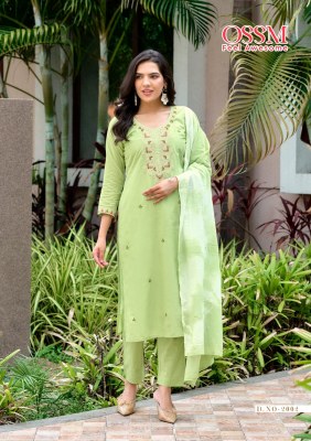 Mantra vol 2 by OSSM Pure cotton embroidered readymade suit catalogue at affordable rate  readymade suit catalogs