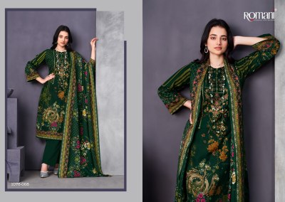 Mareena vol 12 by Romani Soft Cotton Unstitched dress material catalogue at affordable rate salwar kameez catalogs