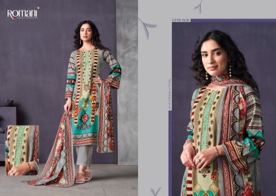 Mareena vol 12 by Romani Soft Cotton Unstitched dress material catalogue at affordable rate salwar kameez catalogs
