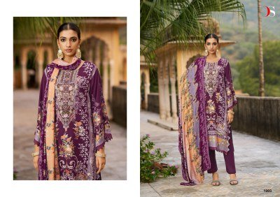 Maria B Winter Collection 25-3 by Deepsy Suits Pure Viscose Pashmina Embroidered Dress Material Wholesale dress material catalogs