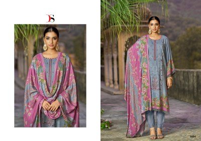 Maria B Winter Collection 25-3 by Deepsy Suits Pure Viscose Pashmina Embroidered Dress Material Wholesale dress material catalogs