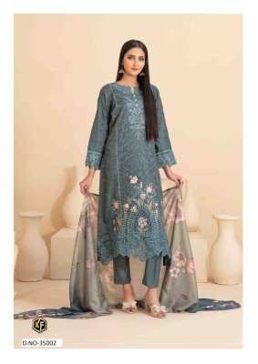 Maria B vol 35 by Keval Fab Heavy Cotton Printed Karachi suit collection with amaviexpo Karachi suits catalogs