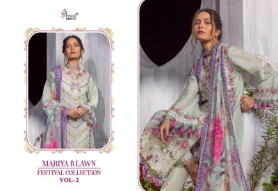Mariya B by Lawn festival collection vol 2 pure lawn cotton Pakistani suit catalogue pakistani suit catalogs
