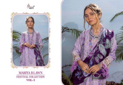 Mariya B by Lawn festival collection vol 2 pure lawn cotton Pakistani suit catalogue pakistani suit catalogs
