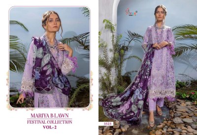 Mariya B by Lawn festival collection vol 2 pure lawn cotton Pakistani suit catalogue pakistani suit catalogs