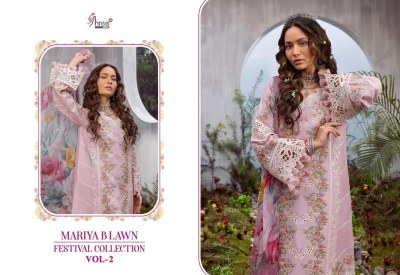 Mariya B by Lawn festival collection vol 2 pure lawn cotton Pakistani suit catalogue pakistani suit catalogs