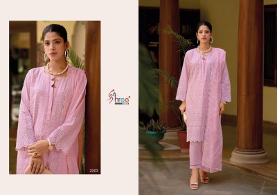 Mariya B vol 2 by Shree fab pure lawn cotton schiffli work unstitched dress material catalogue at affordable rate salwar kameez catalogs