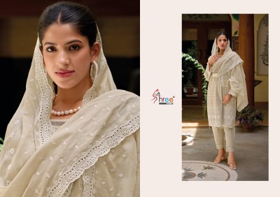Mariya B vol 2 by Shree fab pure lawn cotton schiffli work unstitched dress material catalogue at affordable rate salwar kameez catalogs