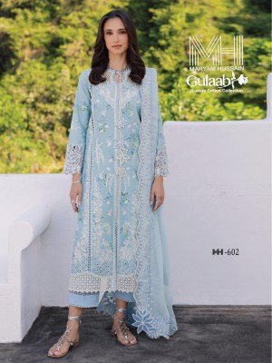 Maryam Hussain Gulaab Vol-6 Karachi Style Pure Cotton Dress Material Collection dress material catalogs