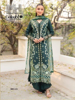 Maryam Hussain Gulaab Vol-6 Karachi Style Pure Cotton Dress Material Collection dress material catalogs