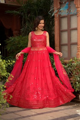 Masakali Vol 31000 present Designer pure georgette Gown catalogue at wholesale price gown catalogs