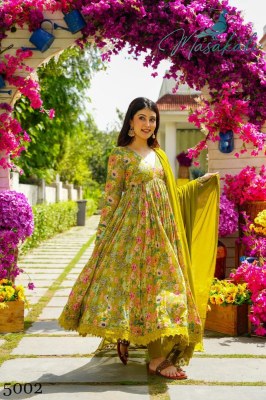 Masakali vol 05 luanch flower printed fancy anarkali suit catalogue fancy Anarkali suit catalogs