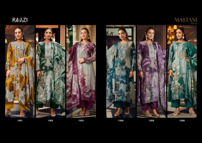 Mastani vol 01 by Raazi heavy pure digital printed unstitched suit collection salwar kameez catalogs