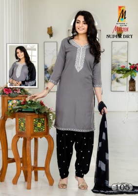 Master by Super Dry reyon exclusive readymade Patiala suit catalogue at affordable rate readymade suit catalogs