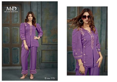 Mayami Designer Cord sets vol 2 top pants set catalogue  kurtis catalogs