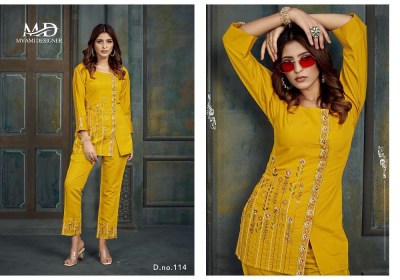 Mayami Designer Cord sets vol 2 top pants set catalogue  kurtis catalogs