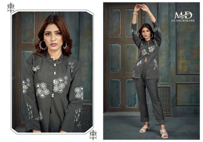 Mayami Designer Cord sets vol 2 top pants set catalogue  kurtis catalogs