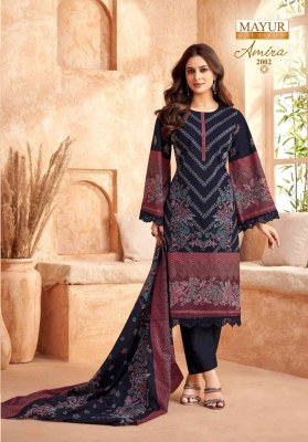 Mayur Creation Amira Vol 2 Karachi Style Cotton Readymade Suits Kurti Pant And Dupatta Wholesale  kurtis catalogs