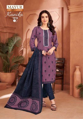 Mayur Creation Kanika Vol 1 Fully Stitched Pure Cotton Print Top And Fancy Pant Set Wholesale kurtis catalogs