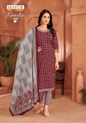 Mayur Creation Kanika Vol 1 Fully Stitched Pure Cotton Print Top And Fancy Pant Set Wholesale kurtis catalogs