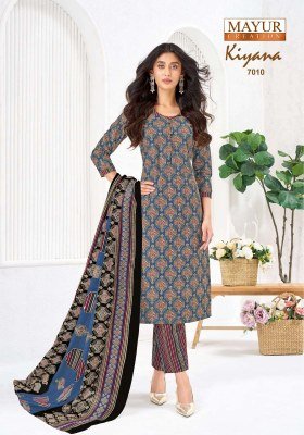 Mayur Creation Kiyana Vol 7 Pure Cotton Summer Printed Suits And Pants readymade suit catalogs