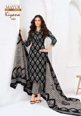 Mayur Creation Kiyana Vol 7 Pure Cotton Summer Printed Suits And Pants readymade suit catalogs