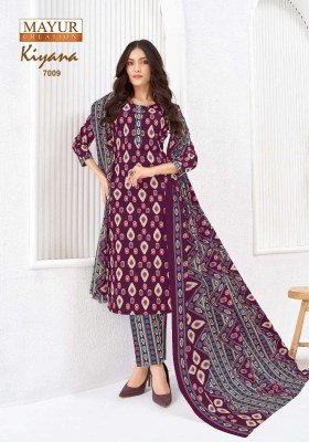 Mayur Creation Kiyana Vol 7 Pure Cotton Summer Printed Suits And Pants readymade suit catalogs