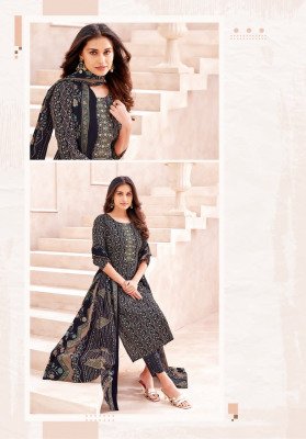 Mayur Elegance Vol 8 Pure Cotton Printed Kurti Pant Set with Dupatta And Neck Embroidery Wholesale kurti pant with dupatta Catalogs