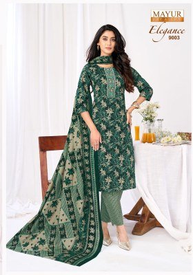 Mayur Elegance Vol-9 Pure Cotton Printed Kurti Pant with Dupatta kurti pant with dupatta Catalogs