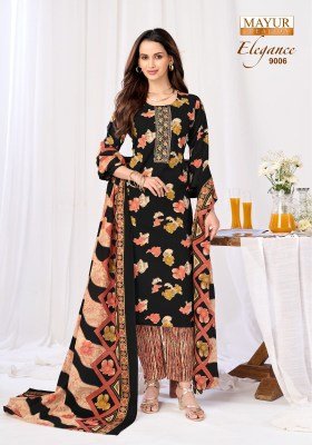 Mayur Elegance Vol-9 Pure Cotton Printed Kurti Pant with Dupatta kurti pant with dupatta Catalogs