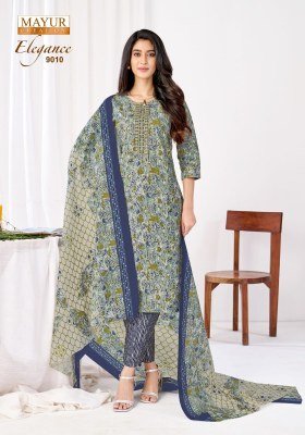 Mayur Elegance Vol-9 Pure Cotton Printed Kurti Pant with Dupatta kurti pant with dupatta Catalogs
