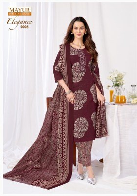 Mayur Elegance Vol-9 Pure Cotton Printed Kurti Pant with Dupatta kurti pant with dupatta Catalogs