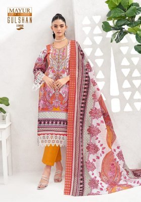 Mayur Gulshan Vol 01 Pure Cotton Karachi Style Catalogue Wholesale Rate  Karachi suits catalogs