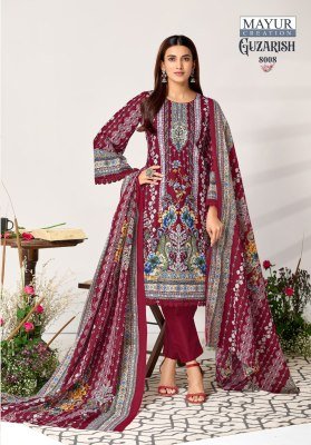 Mayur Guzarish Vol  8 Karachi  Kurti Pant with Dupatta Karachi suits catalogs
